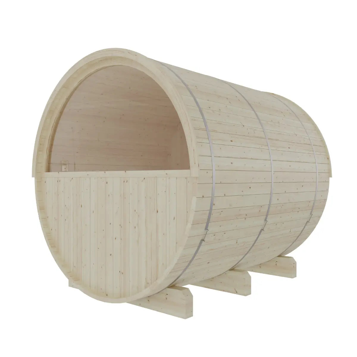 Turku Finnish Barrel Sauna with Terrace and WiFi Heater