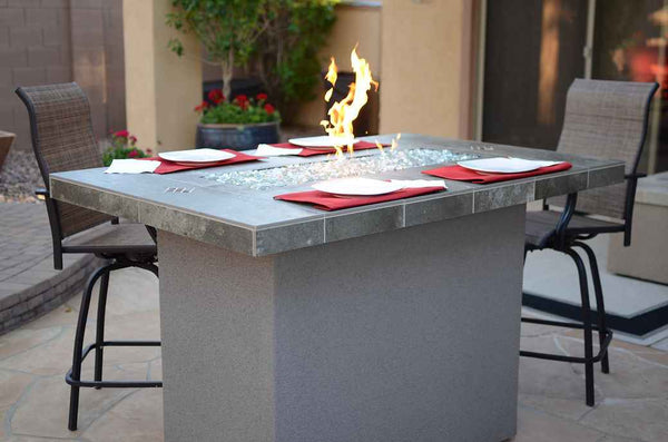 Patio Elegance Entertainer 6 Foot Outdoor Fire Table