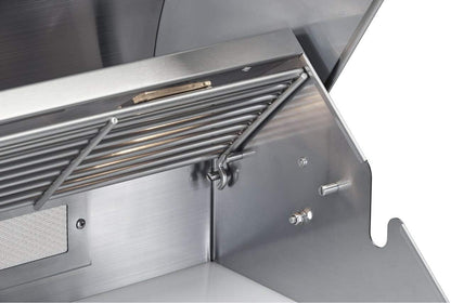 Broilmaster B-Series Deluxe 32-Inch Marine Grade Freestanding Stainless Steel Gas Grill with Rear Infrared Burner
