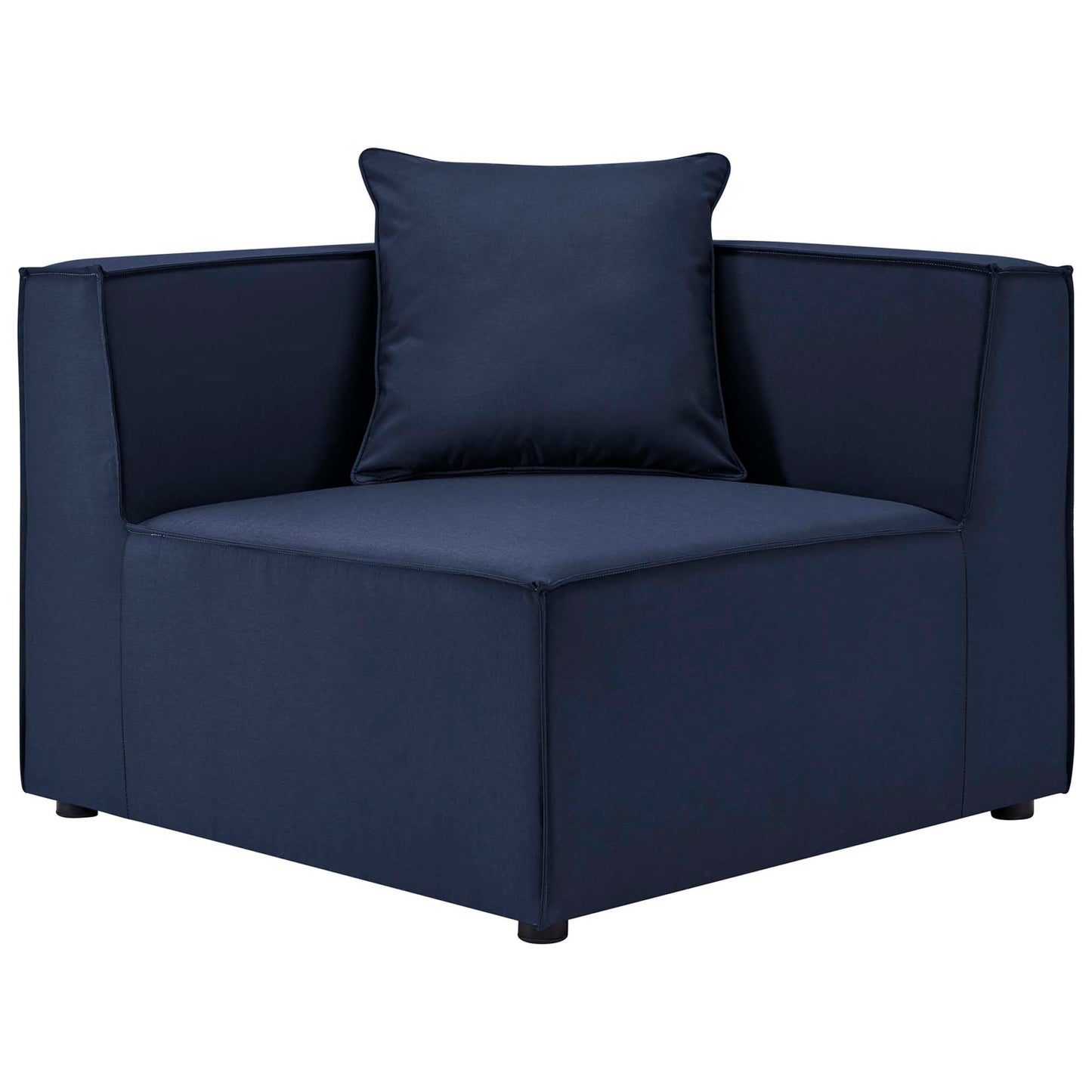 Patio Elegance Sectional Sofa - Saybrook 8-Piece Outdoor Upholstered Sofa by Modway