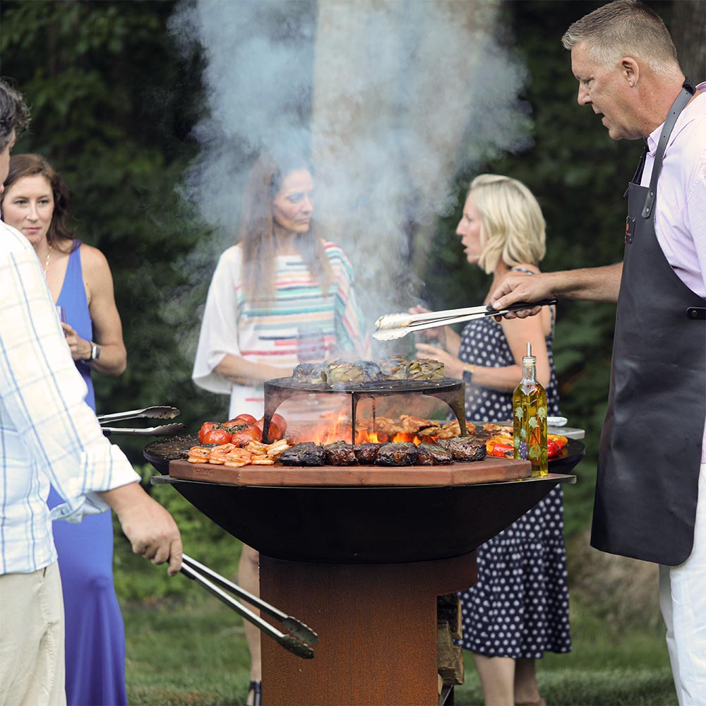 Arteflame ONE30 — 30″ One Series Flat-Top Charcoal Grill: The Ultimate Tableside Grill - Perfect for Entertaining