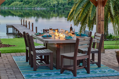 LFT79R Lumin Fire Table 79 inch Rectangular - color and finish options