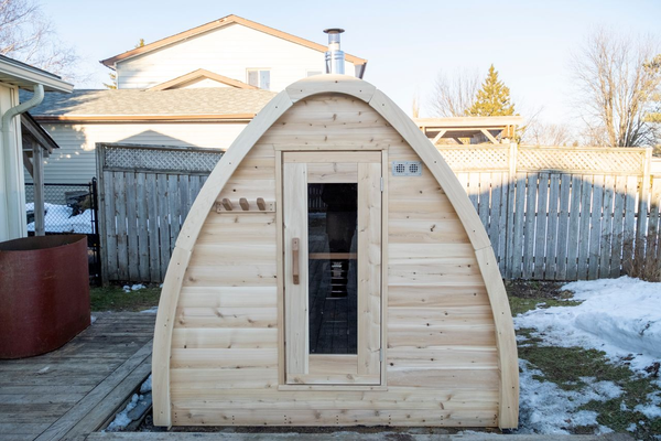 CTC7M CT MiniPod Sauna | Compact Outdoor Pod Sauna by Leisurecraft