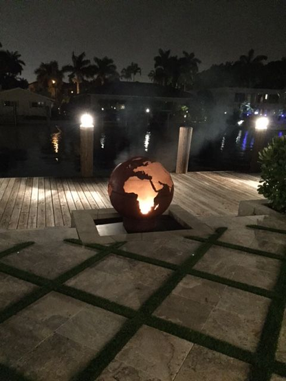 Third Rock Steel Fire Pit product page screenshot