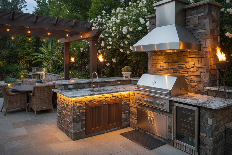 Outdoor Kitchens & Grills