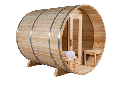 CT Serenity MP Barrel Sauna white background product shot