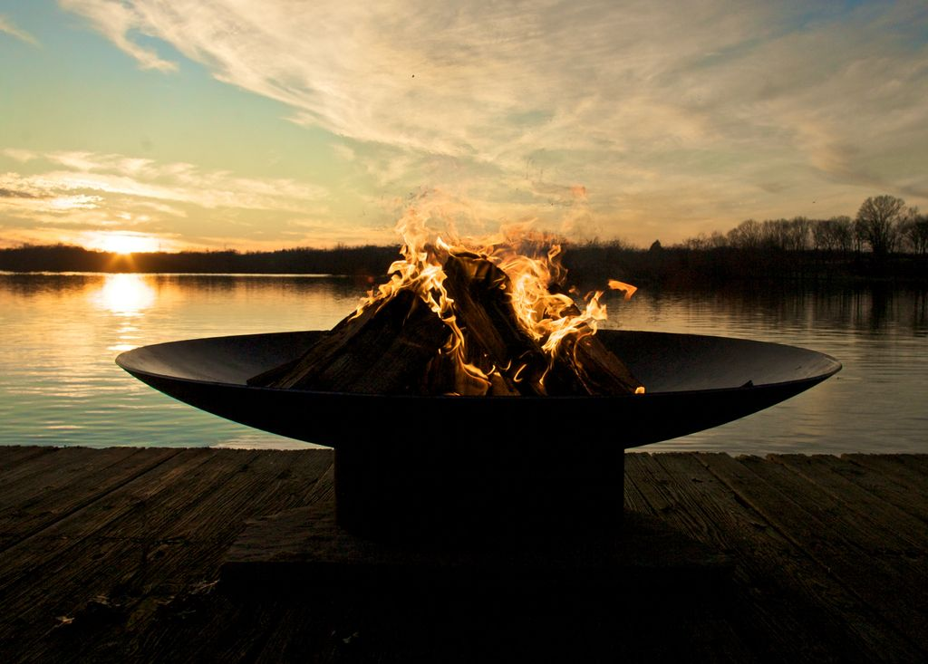 Asia Fire Pit bowl detail